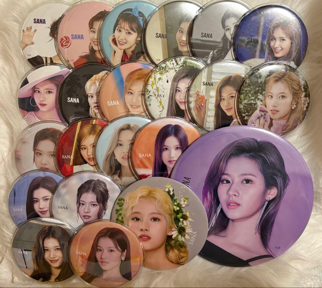 TWICE サナ 缶バッジ 57個セット