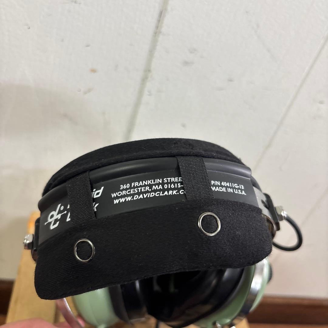 米軍実物　DAVID CLARK HEADSETヘッドセット　③
