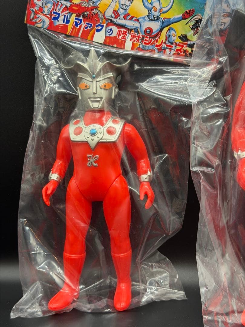 ブルマァク ウルトラマンレオ ガンメタ ソフビ セット 大 スタンダード 復刻