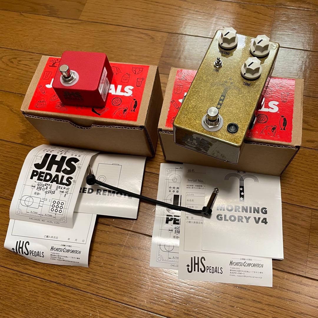 JHS Pedals Morning Glory V4フットスイッチ付き美品