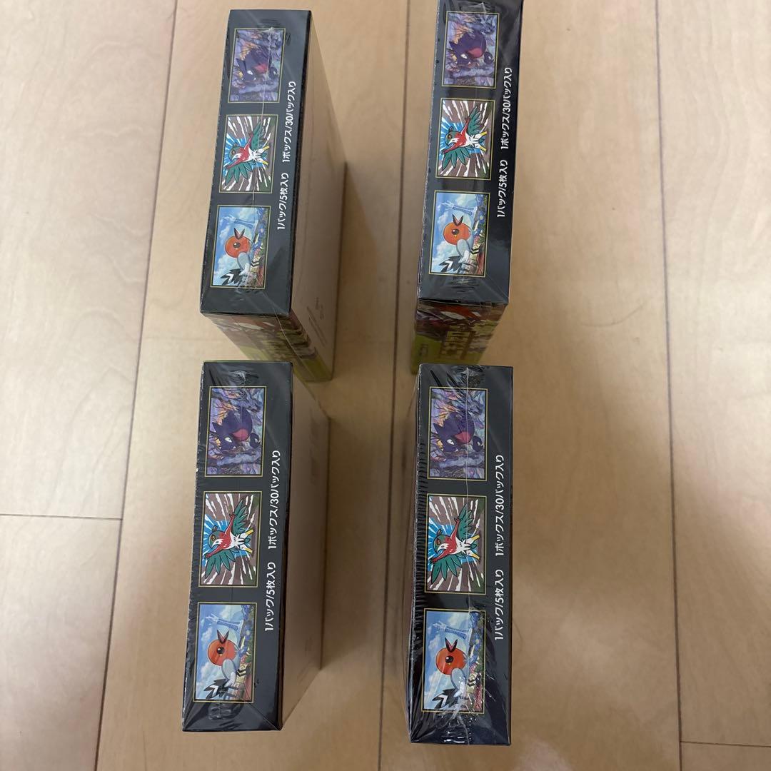 ポケモンカード　ムニキスゼロ4box &メガドリームex2box シュリンク付き