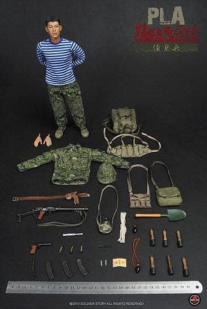 1/6 PLA 中国人民解放軍 偵察兵(中越戦争1979年)タイプ ホットトイズ