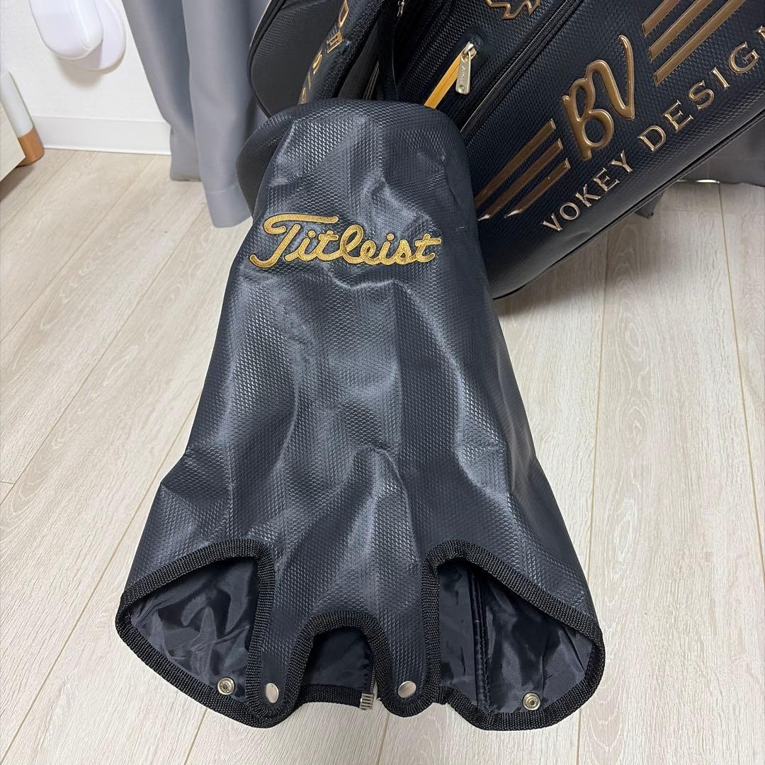ま*ん様 Vokey Design スタンド式ゴルフバッグ ブラック