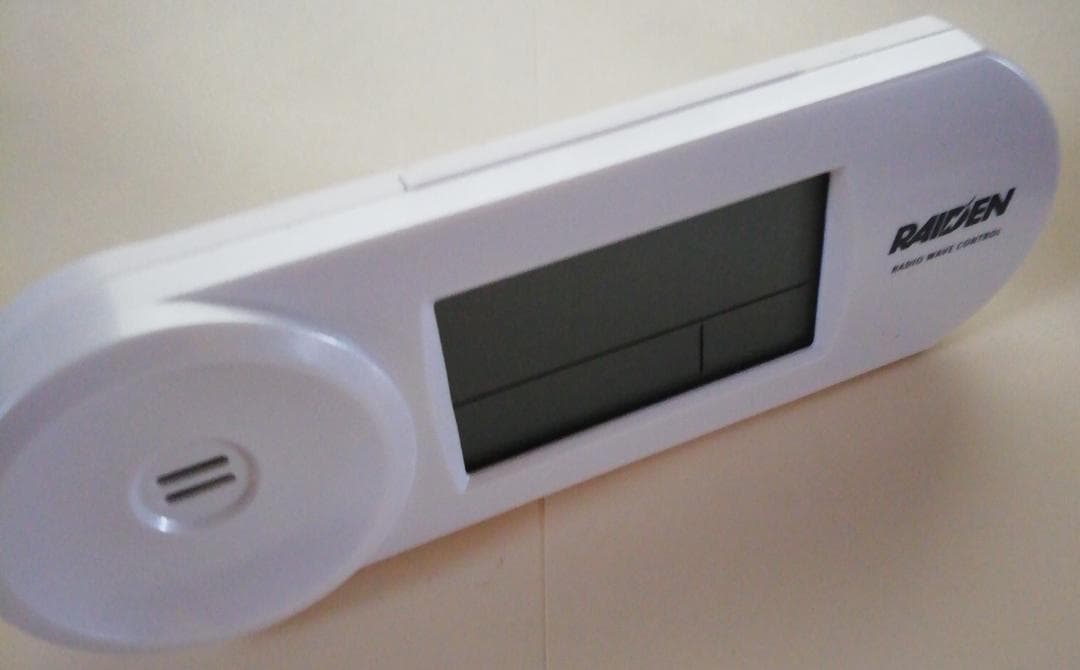 セイコー電波時計 NR532W [ライデン電波目覚し時計]