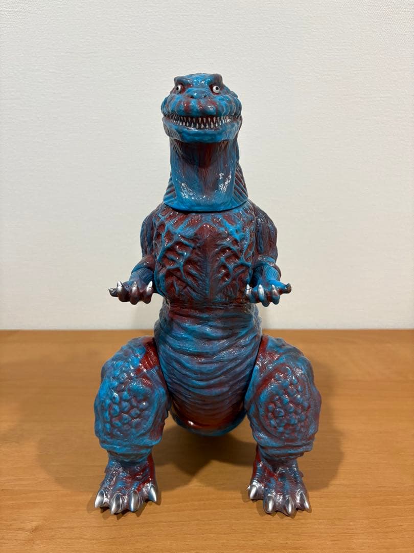 サンガッツ本舗 シンゴジラ ソフビ 青 サルジルシoneupブルマァク