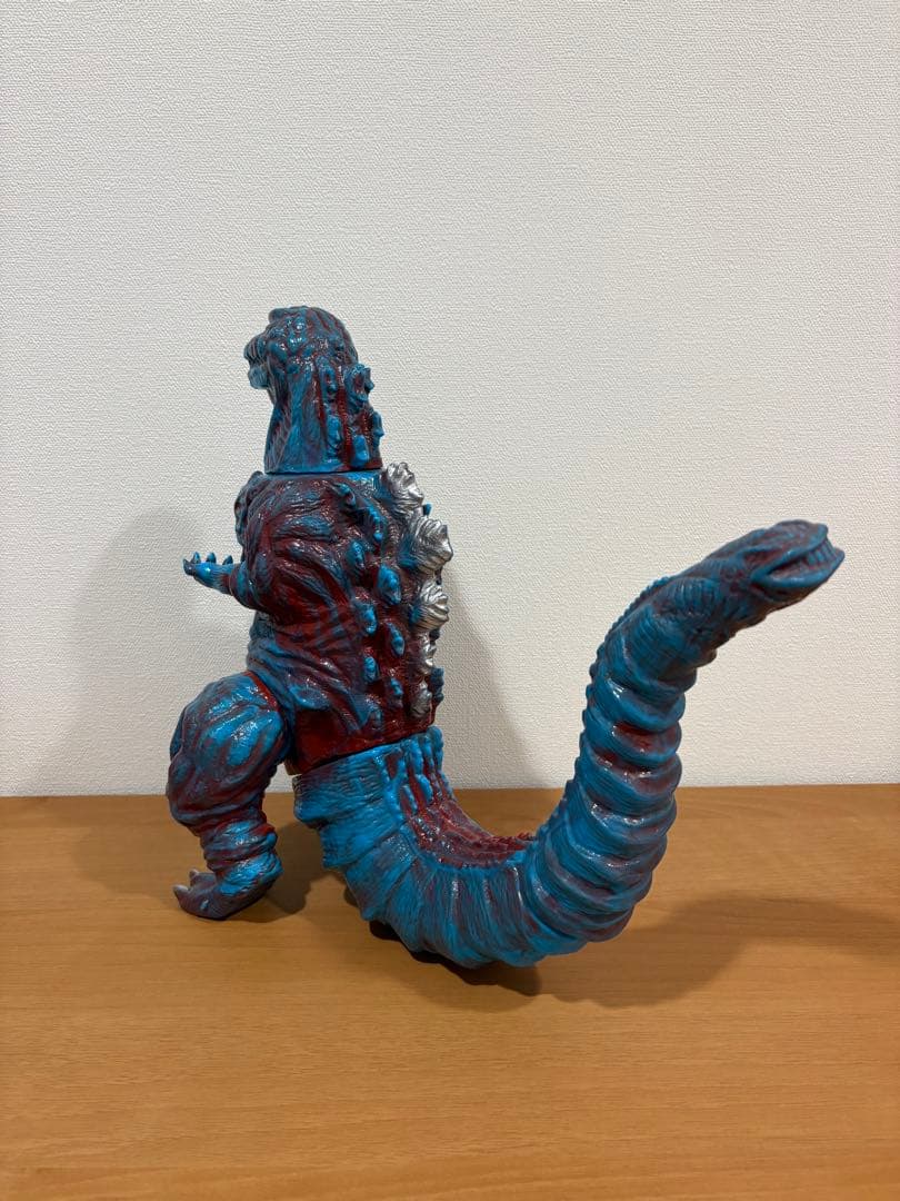 サンガッツ本舗 シンゴジラ ソフビ 青 サルジルシoneupブルマァク