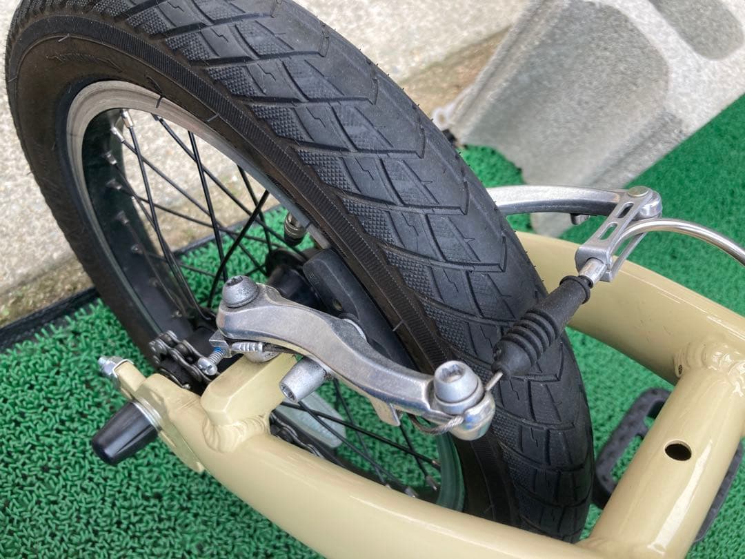 あさひ　LOG OUTRUNK 折りたたみ自転車 美車　直引き取り歓迎