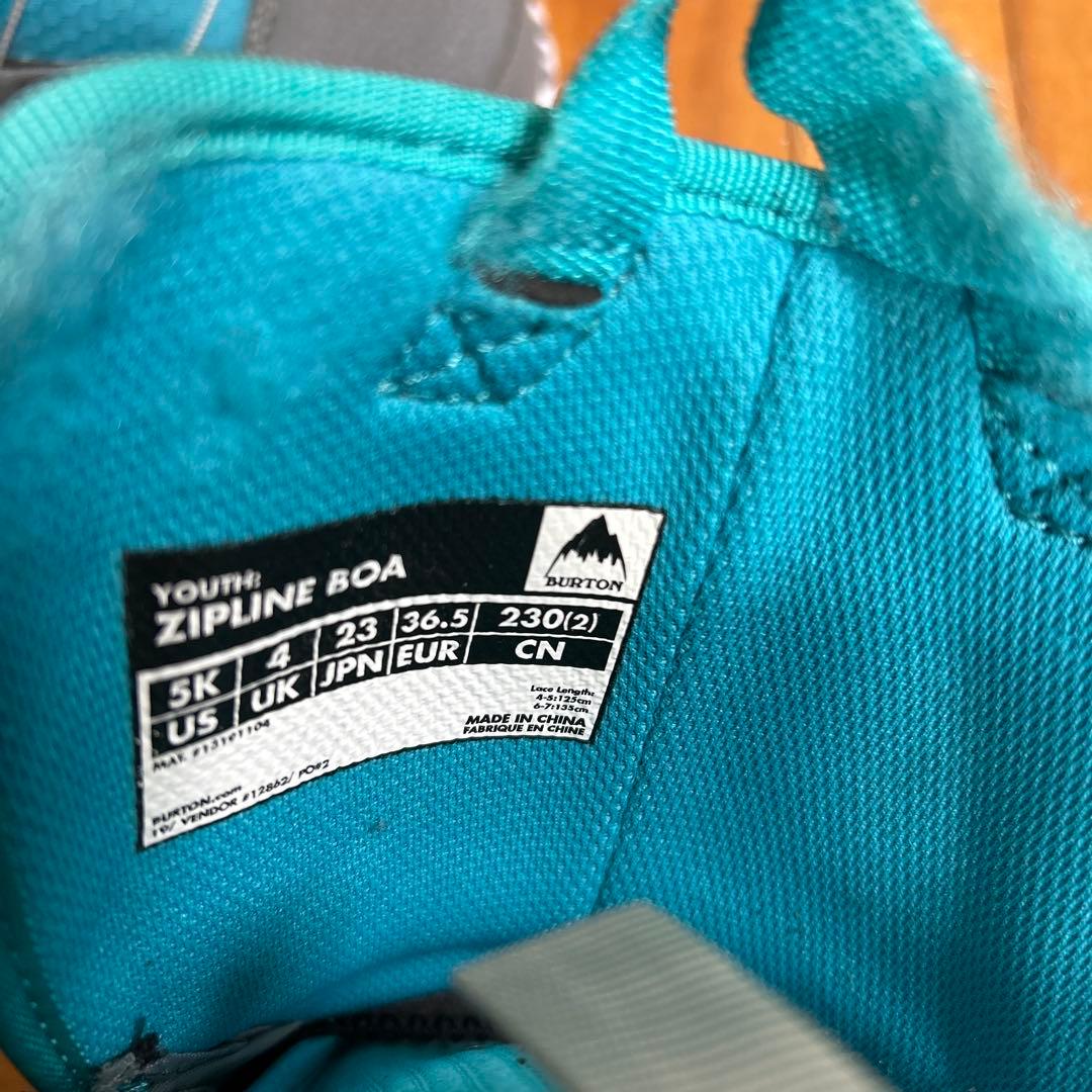 【キッズ】BURTON スノーボード3点セット 板130cm ブーツ23cm