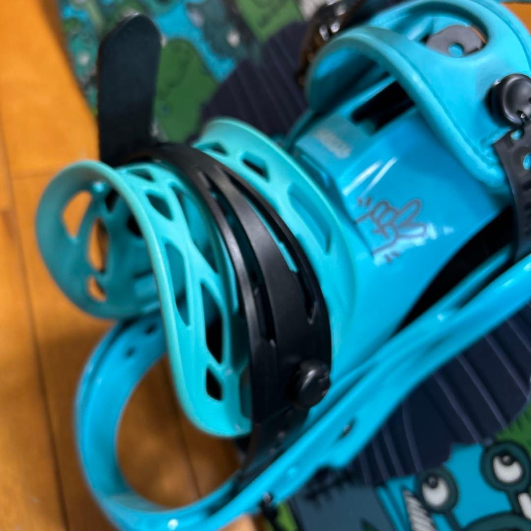 【キッズ】BURTON スノーボード3点セット 板130cm ブーツ23cm