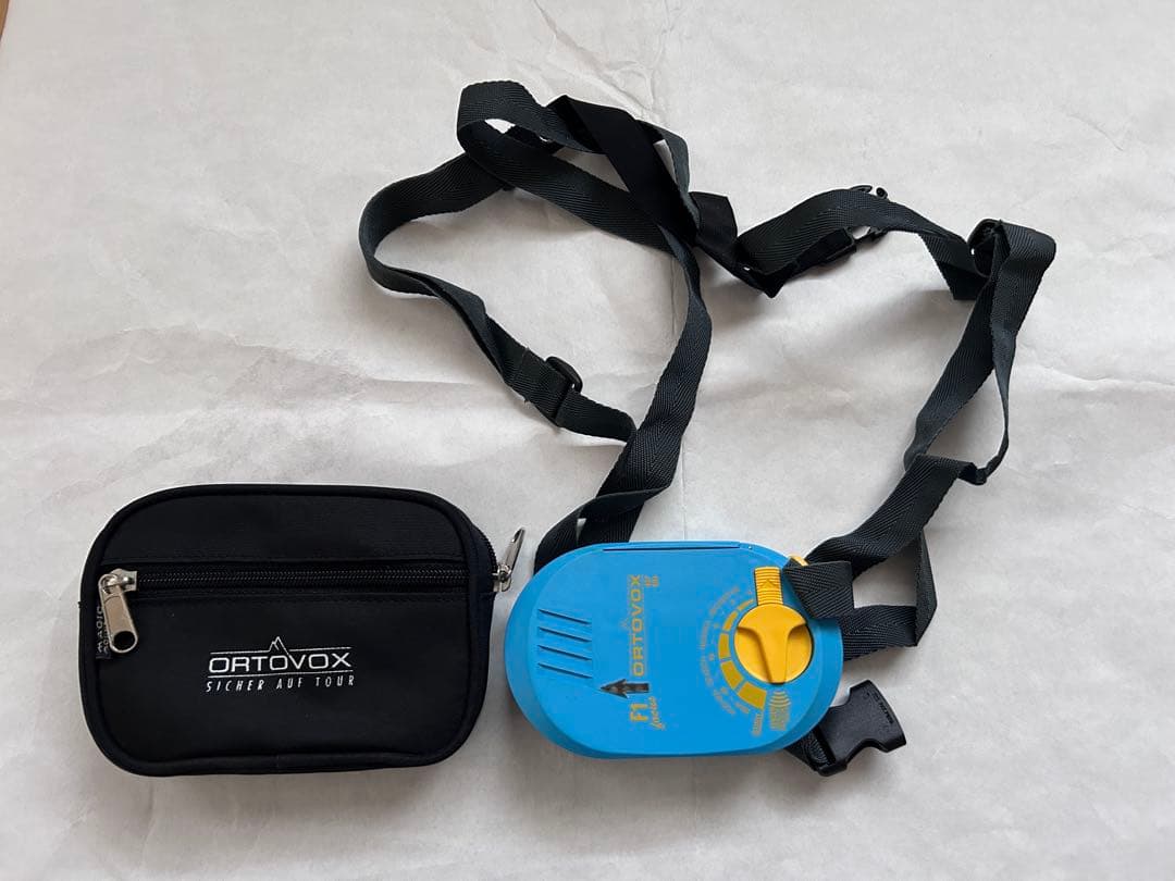 ORTOVOX 雪山ビーコントランシーバー 青 収納ケース付き