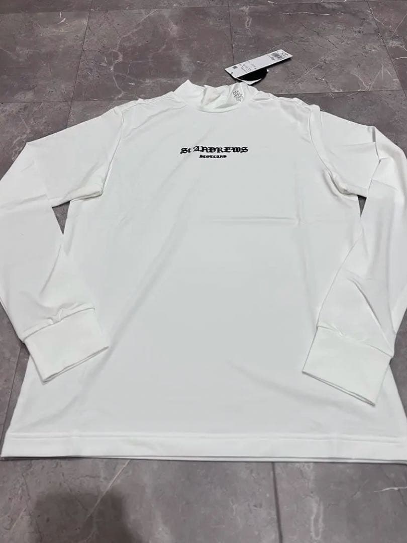 st ANDREWS セントアンドリュース モックネックシャツ ゴルフ