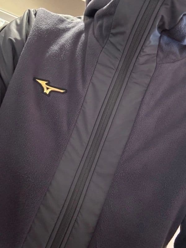 Mizuno Pro 2024秋冬限定 フリースジャケット サイズＯ ブラック