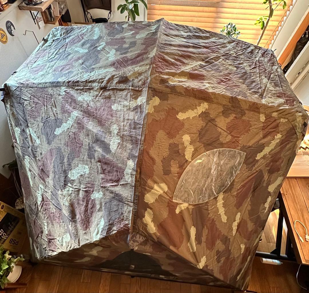 希少 POLeR テント TWO MAN TENT 専用グランドシート付き