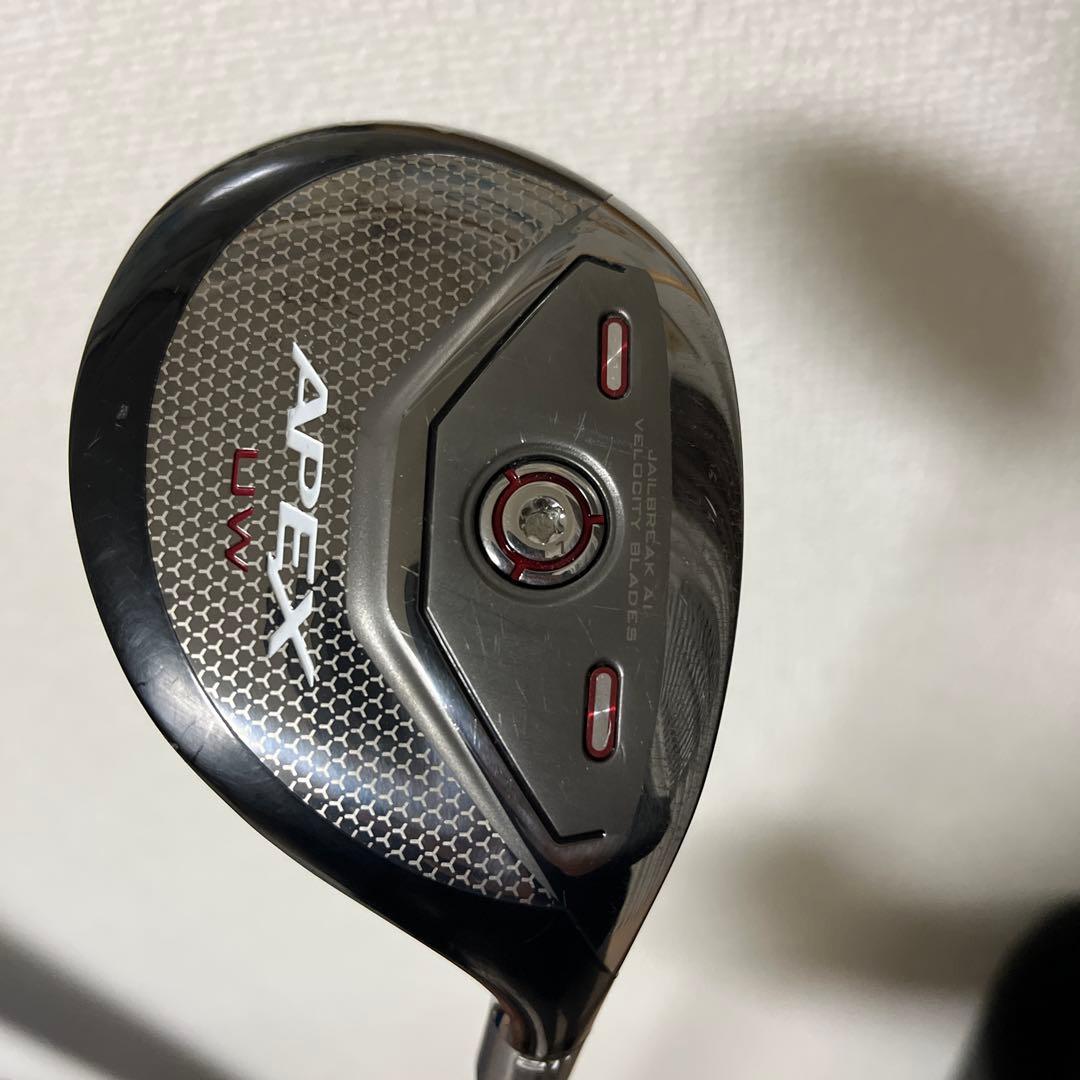 初代　APEX UW ユーティリティ 21度　ツアーAD F75S パルマックス