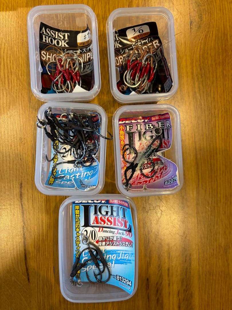 【ボーズレス】IEYASU 100g 5本セット＋鯛ラバ・エギ・フックまとめ売り