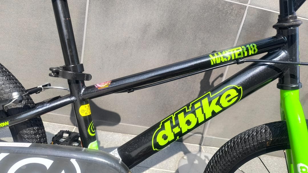 d-bike Master III 18インチ BK / GR 子供用自転車