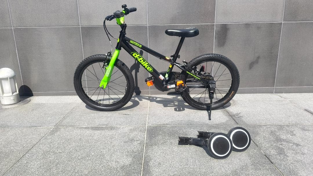 d-bike Master III 18インチ BK / GR 子供用自転車
