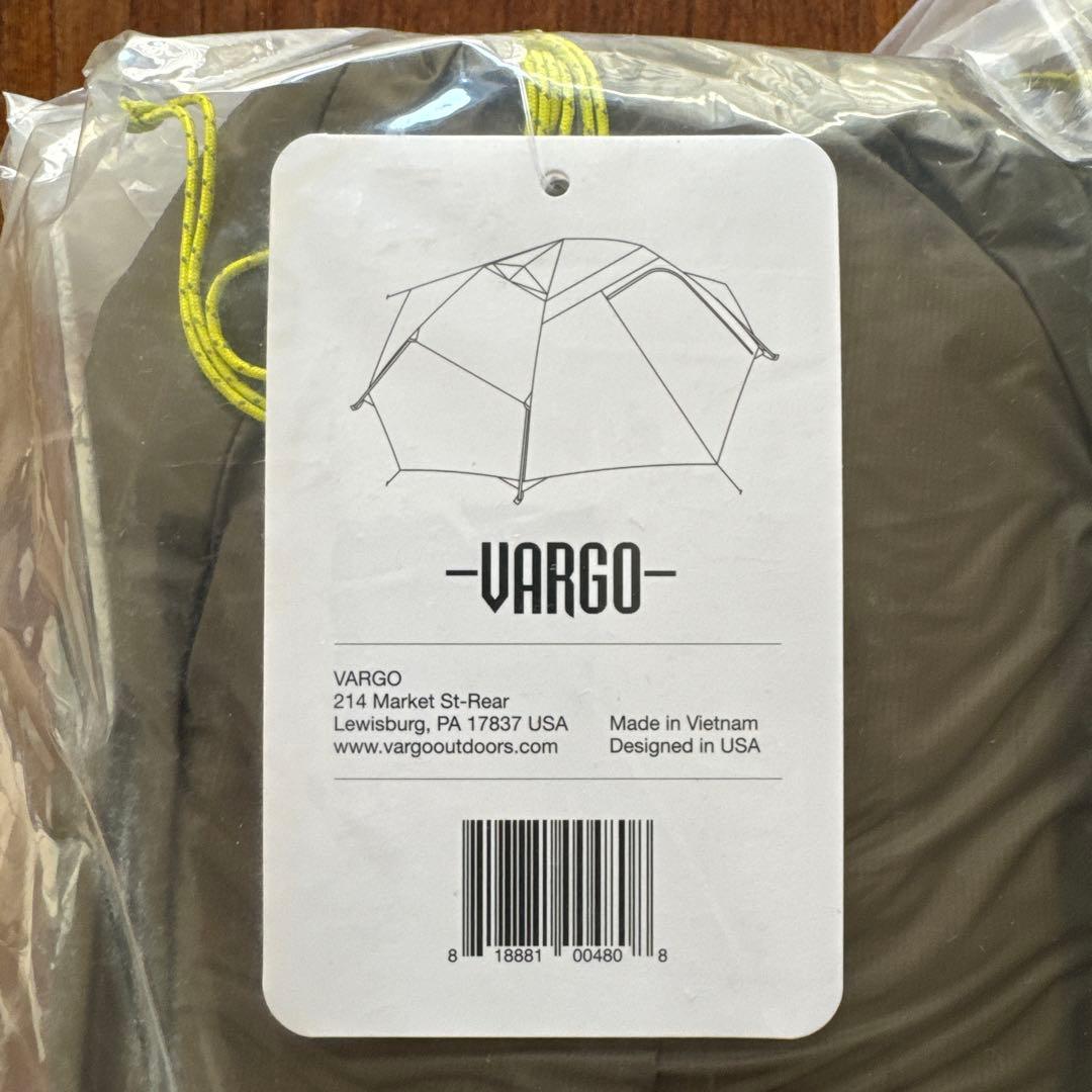 VARGO NO-FLY 2P TENT/ノーフライ2Pテント