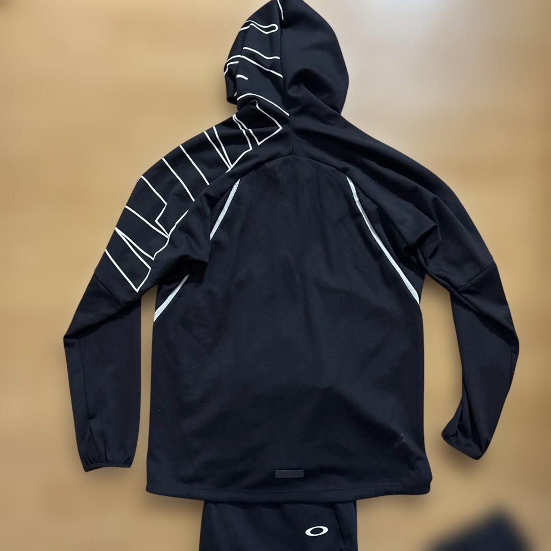 美品　Oakley セットアップ　BLACK ジャージ上下セット