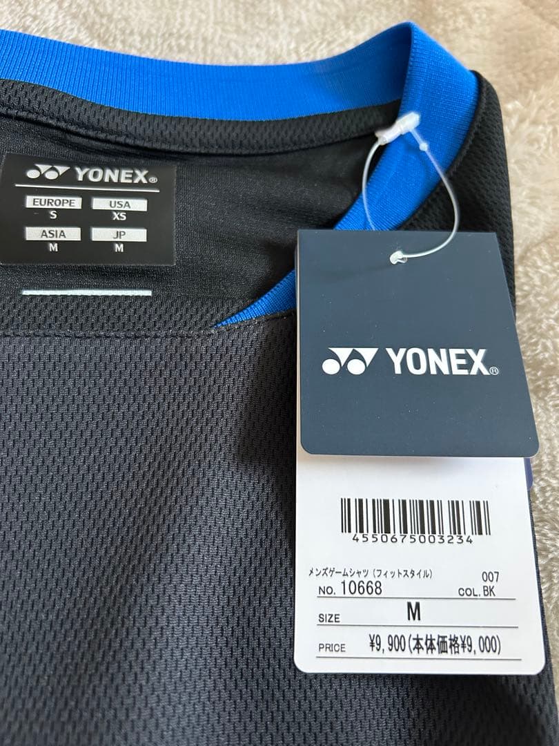 YONEX テニス　バドミントン　ゲームシャツ ユニM