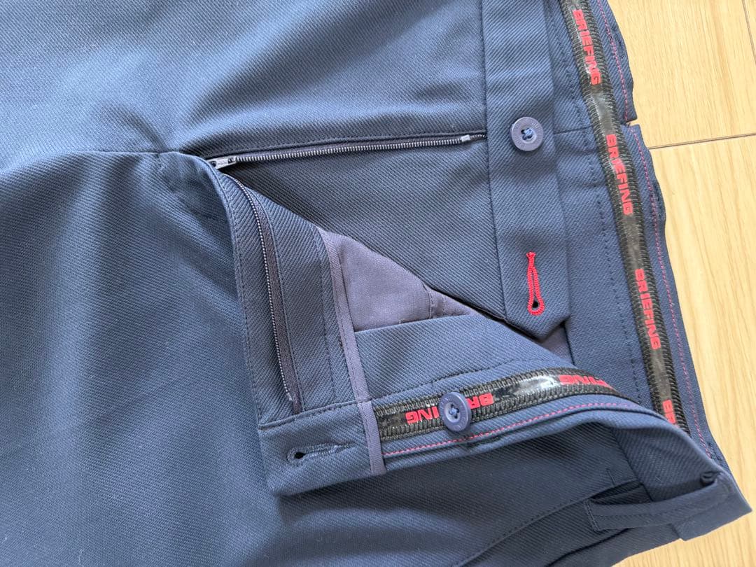 ⭐️ネイビー ストレッチ スリムフィット パンツ