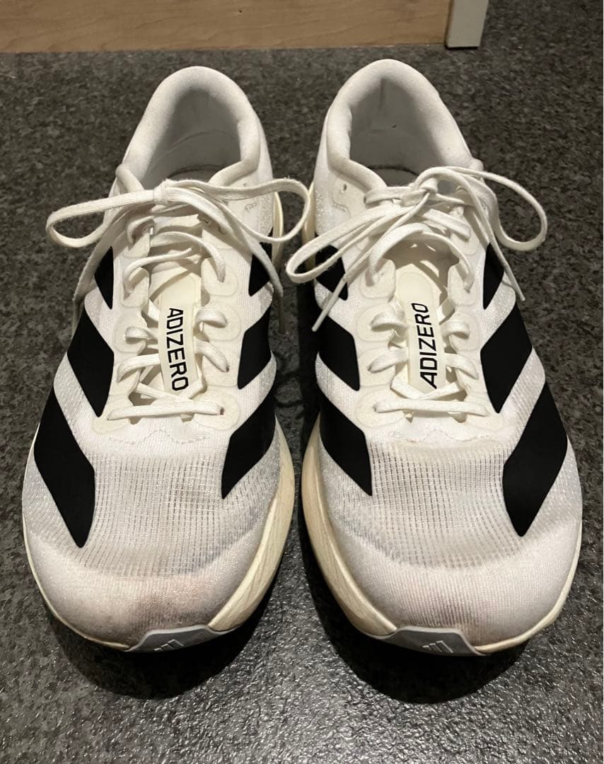 adidas EVO SL ホワイト　26.5㎝　ランニング　adizero