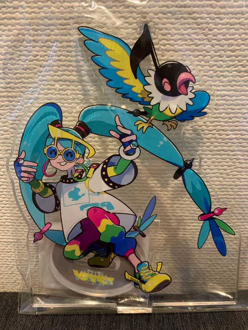 ポケミクCD早期予約特典 アクリルスタンド 初音ミク ペラップ ノーマル