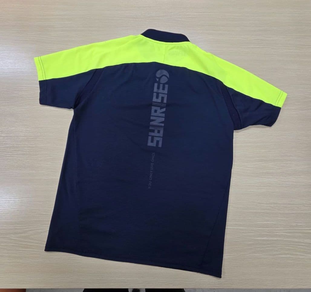 SANRISE × TFW49 サイドメッシュ COLLARLESS POLO