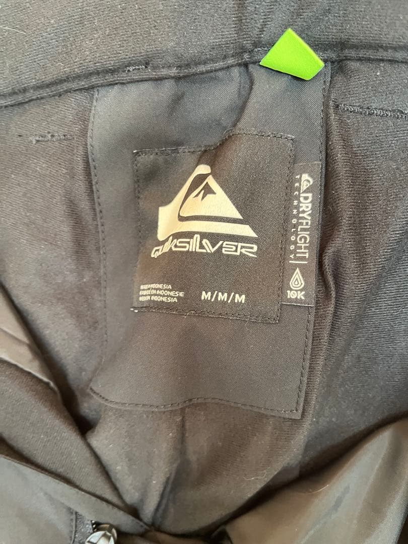 Quiksilver スノーボードパンツ ブラック M/M/M