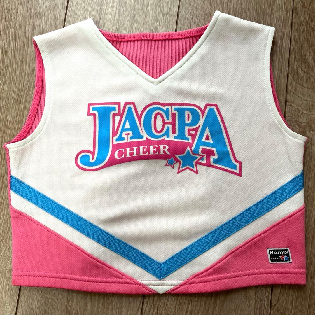 ★YAF★JACPA チアリーディングウェア Jr. ピンク