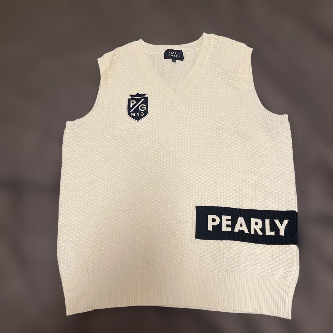 PEARLY GATES ニットベストとシャツのセット
