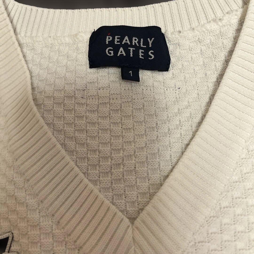 PEARLY GATES ニットベストとシャツのセット