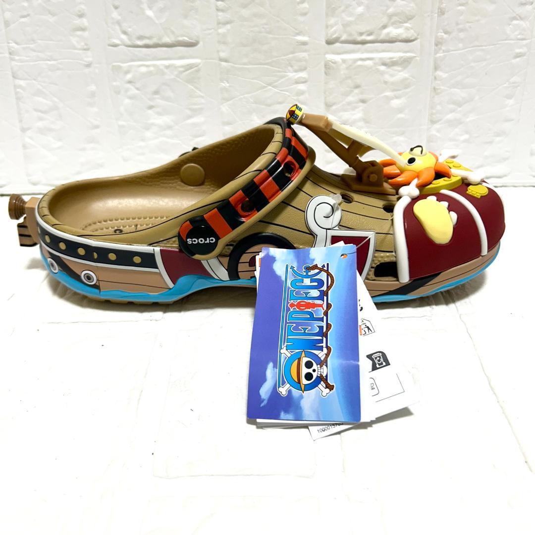 新品　クロックス ワンピース サニー号 コラボ サンダル ジビッツ 限定