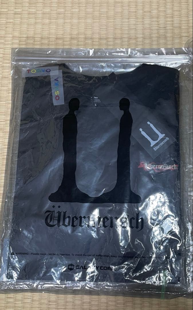 G-DRAGON ジヨン Übermensch 展示会 ロンT ブラックL