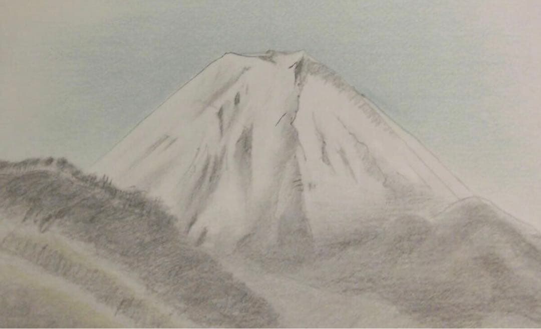 奥村土牛 リトグラフ 富士 限定150部 タトウ箱付 印サイン 額付 送込即決