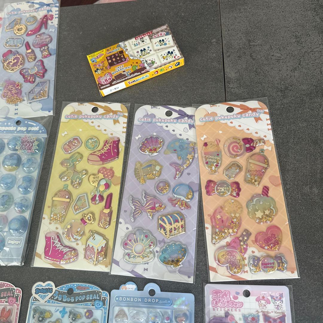 ボンボンドロップシール　まとめ売り　パワーパフガール　うるちゅる