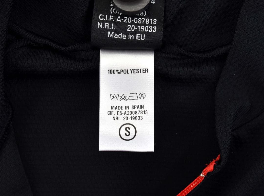 Etxeondo Gizon ジャージ size:S ブラック/レッド