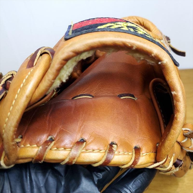 ミズノ ワールドウィン オリジナル版 当時物 Mizuno 外野用 硬式グローブ