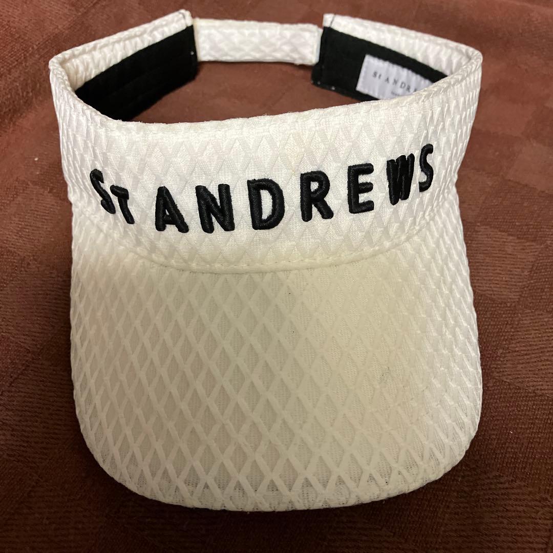 美品　セントアンドリュース　サンバイザー　ペットボトルカバー