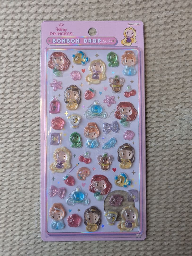 ボンボンドロップシール ディズニー プリンセス その他 大量まとめ売り 8点