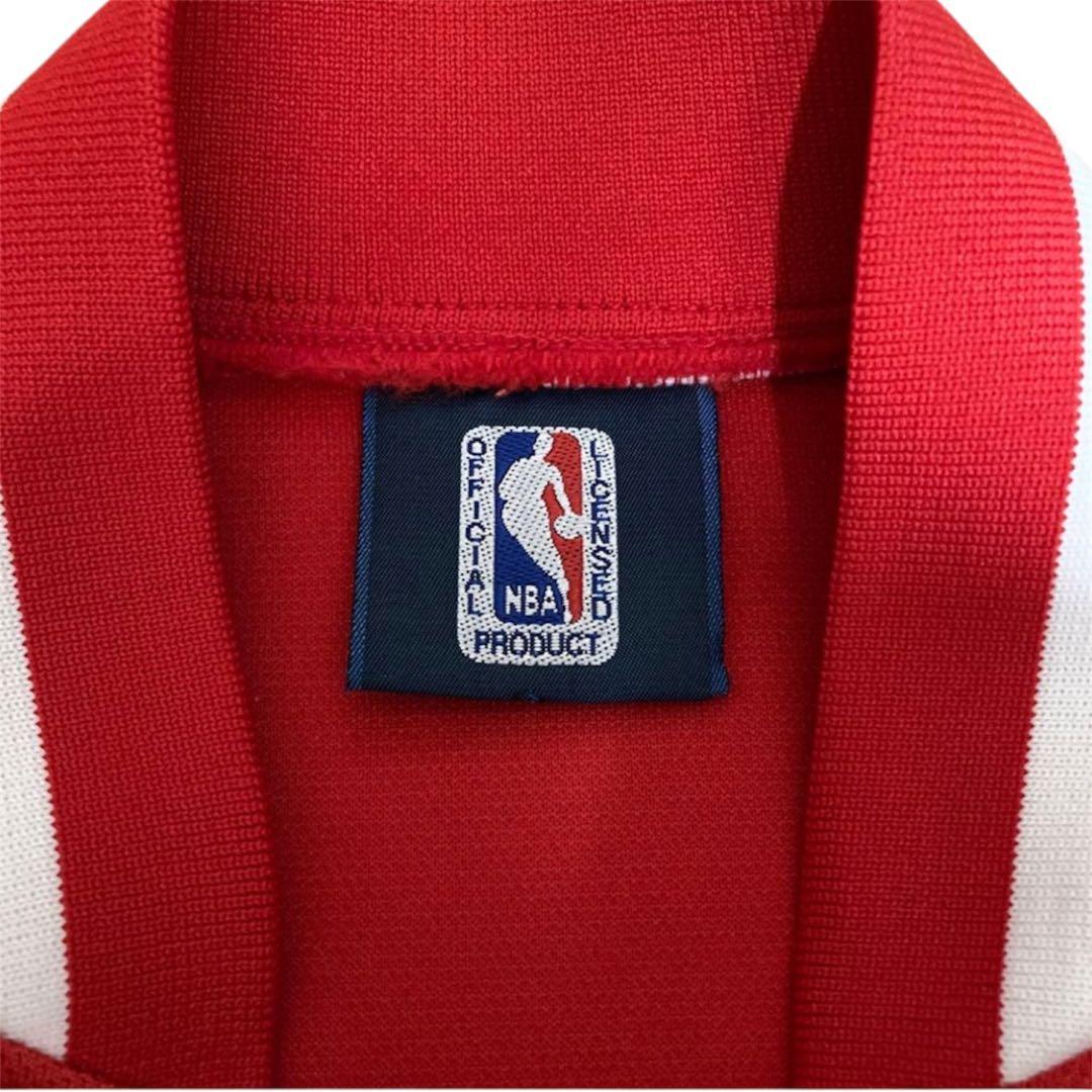 90s NBA OFFICIAL セットアップ BULLSカラー S-Mサイズ