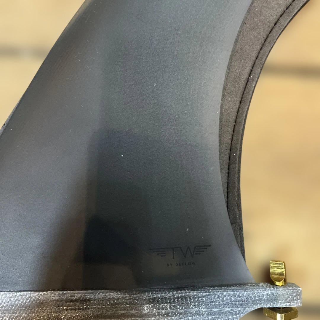 DEFLOW シングルフィン TAPERED RAKE FIN 10\"