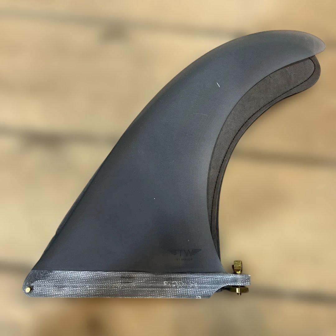 DEFLOW シングルフィン TAPERED RAKE FIN 10\"