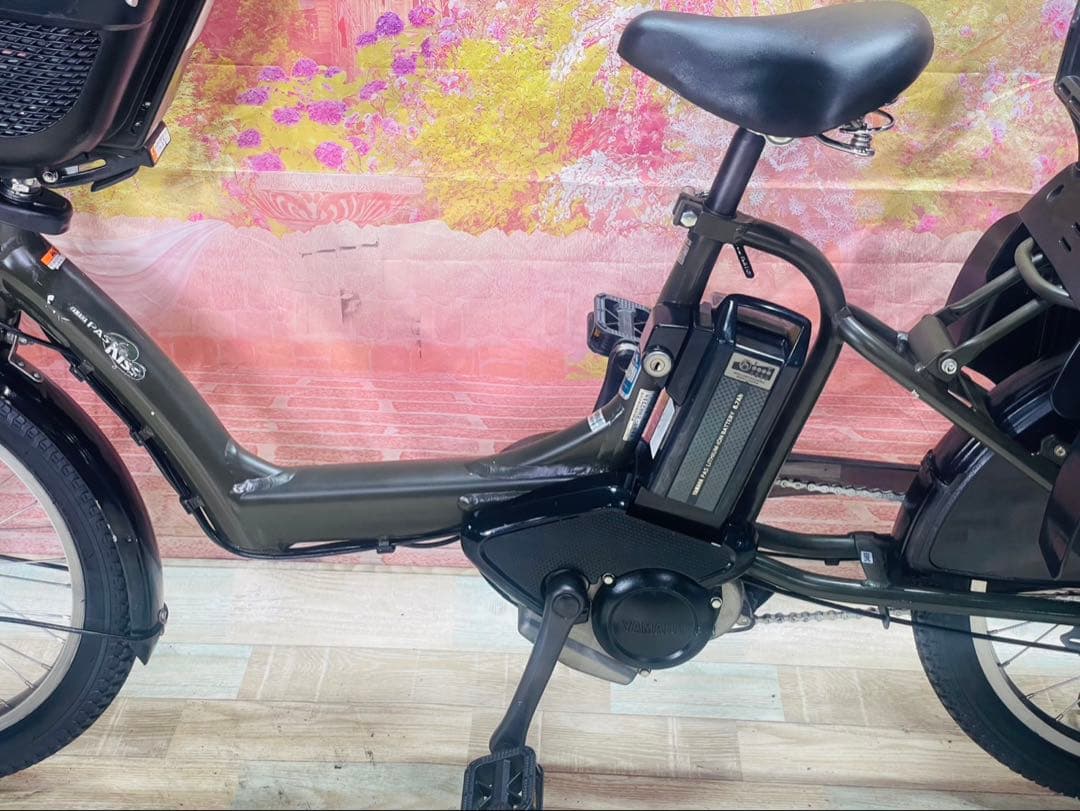 ZK3469 電動自転車 ヤマハ パスキス 子供乗せ 20インチ 送料無料
