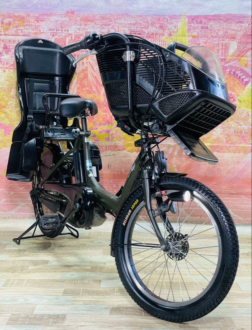 ZK3469 電動自転車 ヤマハ パスキス 子供乗せ 20インチ 送料無料