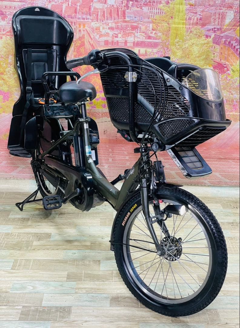 ZK3469 電動自転車 ヤマハ パスキス 子供乗せ 20インチ 送料無料