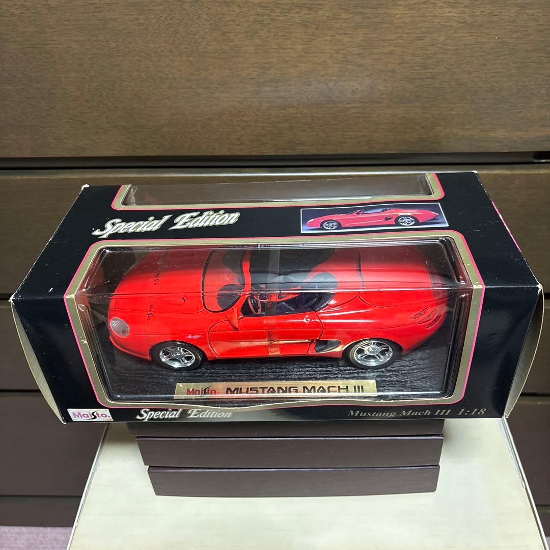 希少フォード マスタング マッハⅢ マイスト1/18 未使用