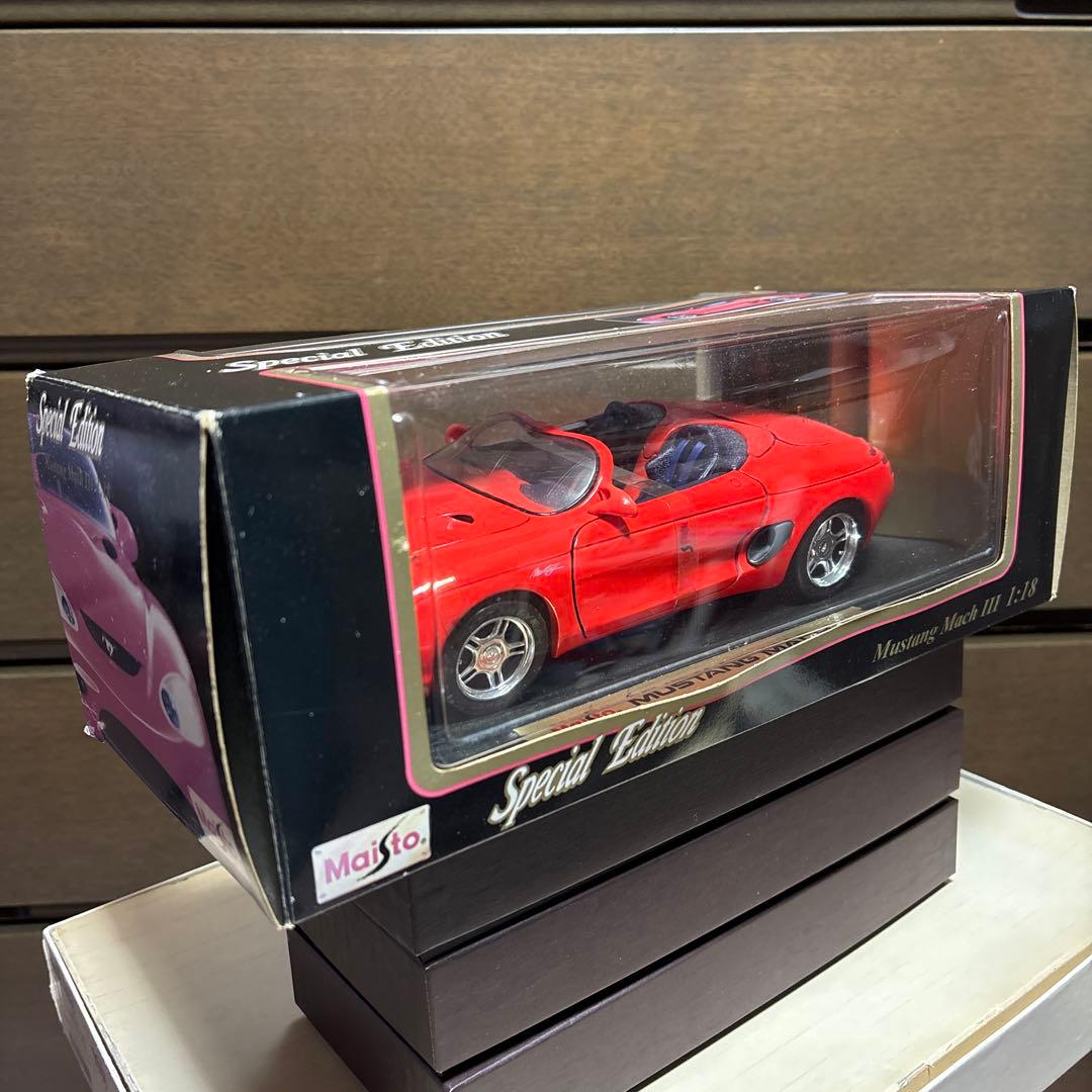 希少フォード マスタング マッハⅢ マイスト1/18 未使用