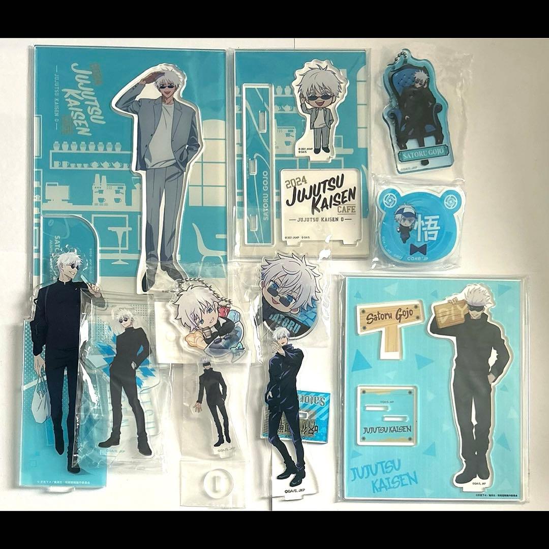 呪術廻戦 五条悟 アクスタ アクキー バッジ セット
