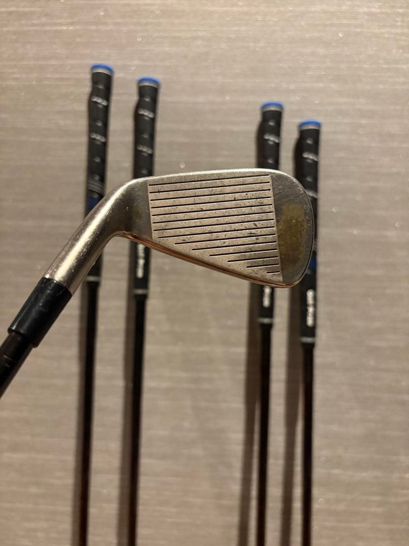 アイアン6本セットP790 エイジドカッパー 純正スチールシャフト フレックスS